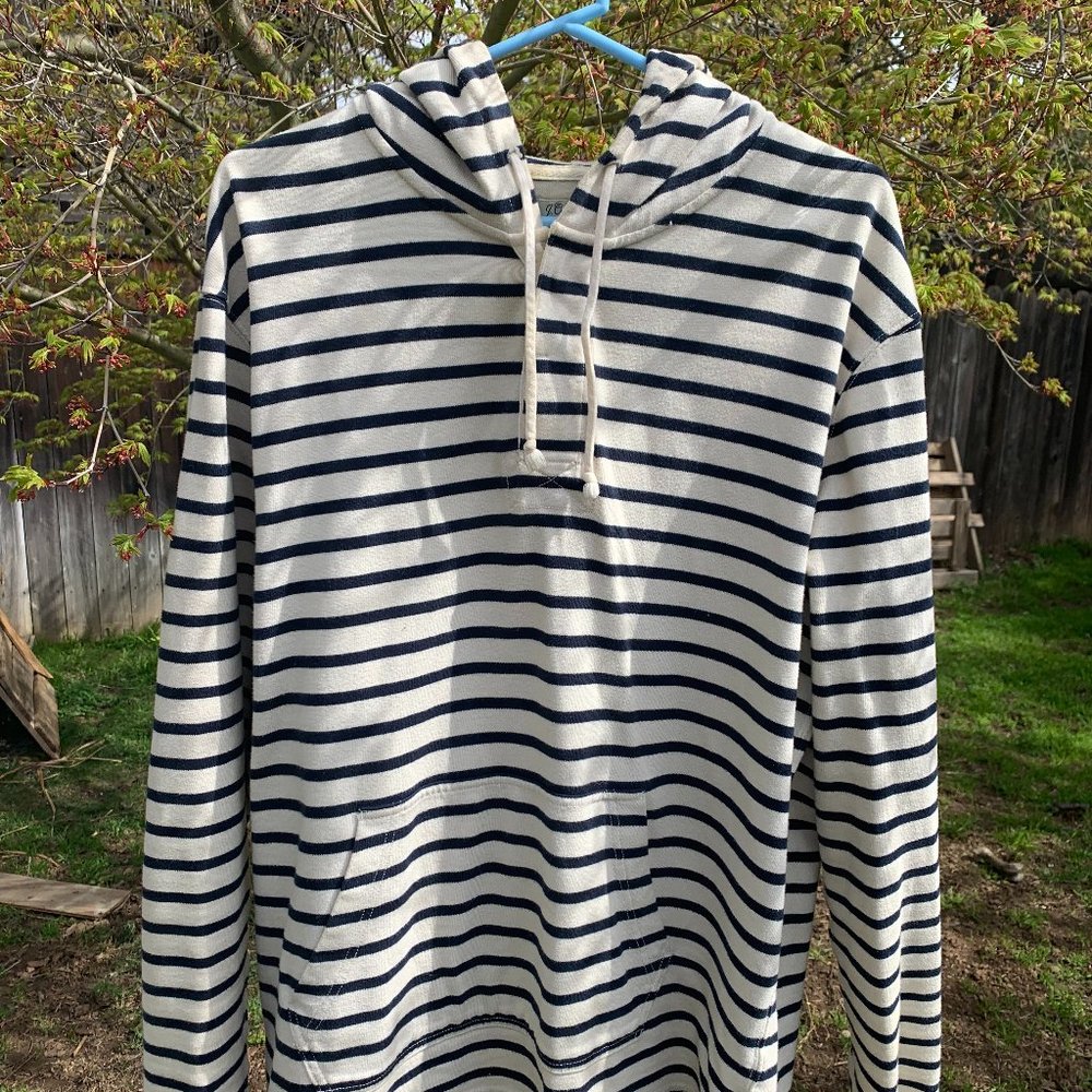 J. Crew Striped Hoodie